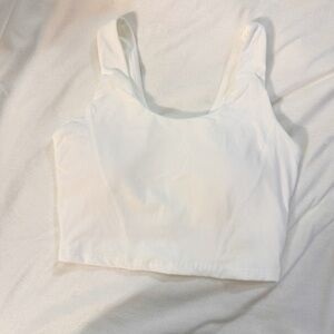 Buffbunny Collection Crystal Crop V2 Top Tank White Medium